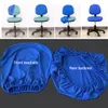 Elastische spandex stretch meubels covers voor computerstoelen bureaustoel gamingstoel zonder armleuning dekking 4589978