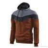 2018 Herren-Winterjacke, Windschutz, Reißverschluss, Hoodies, 9 Farben, Freizeit-Trainingsmantel, XS, günstig online