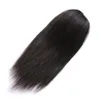 120g Acconciatura lunga Lisci Coda di cavallo Estensioni dei capelli vergini per le donne nere Capelli naturali Clip brasiliana Coulisse Coda di cavallo Parrucchino