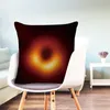 Black Hole Capa de Almofada Preto Lance Universo Ciência fronha 3D espaço geométrico Praça Throw Pillow Covers 45cmx45cm