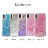 casos Líquido Telefone Glitter Quicksand tampa do iPhone para 11 Pro Max 8 7 6 Plus Caso 6S sol tampa do telefone Protector
