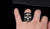 Fashion- T800 Anel Terminator Arnold Schwarzenegger Ring Factory Preço 316L Aço Inoxidável Aço Aço Jóias Tamanho 7-13