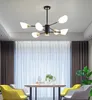 Nieuwe Nordic Style woonkamer kroonluchter eenvoudige moderne sfeer huishoudelijke eetkamer lamp creatieve persoonlijkheid postmoderne slaapkamer lampen