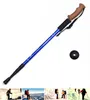 utdoors Trumpet Cork Trekking Poles Ultra Light Telescopic Alpenstock Multi Function Straight Handle Hiking On Foot Walking Stick 11an I1kk