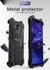 Shockproof Military Grade Protection Metal Batman Back Case Aluminum Phone Shell for iPhone 11 Pro XS Max 7 6s Samsung S10 Plus Note10