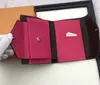 Tasarımcı cüzdan deri çok renkli madeni para çantası kısa cüzdan Polikromatik çanta bayan kart sahibi klasik mini fermuarlı cep206n