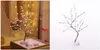 LED veilleuse étoiles flocon de neige pendentif lumières LED fil de cuivre lumières arbre lumières interrupteur à écran tactile décoration de fête à la maison XD23184