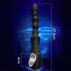 Anal Vibrator Prostata-Massagegerät 10 Geschwindigkeit Anal Plug Heizung Analkugeln Butt Plug Bullet Vibrator Sexspielzeug für Männer Masturbator T200425