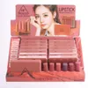 Hengfang varumärke 6st / set naken matt läppstift Vattentät långvarig Batom Lip Sticks Kit Makeup Set Pigment Velvet