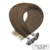 Flat Tip Human Hair Extensions 10gs Straight Capsules Keratin Pre Bonded Hair 18039 2003922039039240390398784829