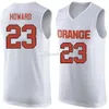 시러큐스 오렌지 대학 # 22 Dave Bing Basketball Jersey # 23 Frank Howard Malachi Richardson Mens 스티치 사용자 지정 번호 이름 유니폼