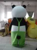 Costume de mascotte de panda drôle d'Halloween, de qualité supérieure, dessin animé, hippopotame, personnage animé, personnage de carnaval de Noël, costumes fantaisie
