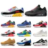 Tasarımcı Koşu Ayakkabıları Erkekler Gerçek Mixtape Üçlü Siyah Beyaz Sarı Kırmızı Erkek Kadınlar Spor Yastık Yüzey Sabahları Boyut 5.5-11