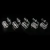 Smoking Accessories 7 different Quartz Banger Nails 100 with Printed 14mm Domeless Nail Male 90 Degrees for Dab Rig Hookah Bong4571612