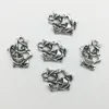 50 pcs/Lot pendentif à breloques en alliage de sorcière rétro fabrication de bijoux bricolage porte-clés pendentif en argent ancien pour Bracelet boucles d'oreilles collier 19*16mm