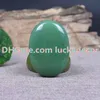 10Pcs 70*50mm Natural Rose Quartz Palm Stone Green Aventurine Energy Pocket Clear Crystal Healing Gemstone Worry Therapy Smooth Oval Shape