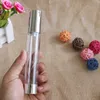 15ml 20ml 30ml Tom luftfri pumpflaskor Silver Mini Portable Vakuum Kosmetisk behandling Pump Travel Bottle F2303