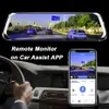 Whexune 4G 10quot IPS Android 51 CAR DVR Camera ADAS Mirror Dash Cam Video Recorder Full HD BACKE SVITER Mirror WiFi GPS Registrar7289165