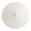 Parapluie en papier blanc, Mini artisanat chinois, Parasols de mariage, 2060cm, poignée en bambou, parapluies en papier 4042326