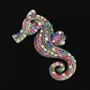 Seahorse Brosches Charm smycken mode broscher för kvinnor hat kläder brosch corsage bröllop smycken årsdag gåvor