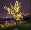 Блестящая LED Cherry Blossom Christmas Tree Lighting Водонепроницаемый Пейзаж сада лампы Украшение для свадебного банкета Принадлежности для Рождества