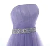 Strapless High Low Homecoming Dresses with Pleated Bodice Cute Sleeveless Party Dresses Custom