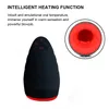 App Control Electric Oral Strong Suck Automatic Male Masturbator Aircraff Cup Smart Heating Warming Vibrator Passion Cup For Men Y1487196