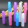 Mini 10ml/5ml Travel Spray Bottle PP Plastic Perfume Atomizer Small Empty Makeup Container Pump containers Newest Hot Sale