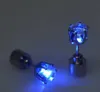 Ny mode Uppdaterad version Multicolor Led Light Zircon Kvinnor Stud Örhängen Alloy Smycken Earing A814