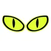 2pcs/pair Car Sticker Reflective Cat Eyes Motorcycle Stickers Rearview Mirror Decals Auto Universal Cool Accessories