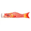 5 pezzi Mix 70 cm colorato stile giapponese carpa manica a vento Streamer pesce bandiera aquiloni intero Koinobori decorazioni per la casa6746081