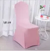 New Arrival Seat Covers Comfortable Wrinkle Resistant Spandex Chair Hood Removable Stretch Dining Room Banquet Chair Covers Home