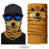 3D Animal Monkey Shark Dog Tiger Face Masks Seamless Magic Bandana Neck Warmer Tube Shield Gaiter Scarf Headband Snowboard Bicycle Headwear