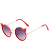 Atacado-Cat Eye Designer Sunglasses para crianças menina menino bonito sol vidro crianças Gradiente UV400 Lovely Eyewear