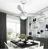 DC Variable Frequency Ceiling Fan Lights Simple Fashion 52 inch Restaurant living room Remote Control Mute Ceiling fan lights