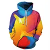 2019 Sweat 3D Printing Lovers Hooded Street Piano Key Influx People Loose Sports Prismatic Uniform Warm Visual Size XXL Big