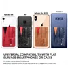 Universal Back Phoneカードスロット3MステッカーPUレザーの携帯電話スティック財布の現金クレジットカードホルダーiPhone XRギャラクシーノート9 S9ホットセル