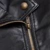 Nouveaux enfants fille vêtements mode veste en cuir PU Biker manteau automne vêtements pardessus hauts noir nouveau