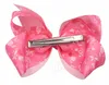 Nyheter europeiska och amerikanska barns hårklipp 6 tums trådvävning Butterfly slips Broken Flower Headdress Girl's Hairclip T3C5010