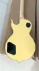 Custom Zakk Wylde Audio Odin Grail Gangrene Yellow Cream Black Bullseye Electric Guitar Large Block Inlay Gold Hardware Copy EMG2230821