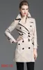 NEW! women fashion british middle long spring trench coat/high quality brand designer double breasted trench for women size S-XXL 3 colors