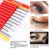 CmaaDU Colorful Mascara Professional Eyes Makeup Waterproof Easy Remove White Red Black Purple Lengthen Eyelashes Color Mascara 10 Colors