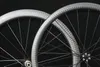 Дорожные велосипедные колеса 12K Дисковый дорожный велосипедный велосипедный шахт углерод-диск Cliccher 700C Clifcher 24Hole Thru Road-Weels.