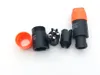 Orange Ring 4-poliger Speakon-Stecker Audio-Kabelstecker für Lautsprecher