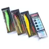 DHL Shipping Hurtownie 24szt Classic Plastic 4 # 6 # 8 # 3Hooks Minnow Fishing Lure Big Deep Sea Bass Crankbait Sztuczny Wobbler