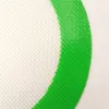 FDA Silicone Mat Green Round Round Silicone Wax Pads noncctice food food food grade mat dabber sheets jars dab pad baking5980583