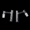 Hot Quartz vinger Banger (vinger as cap) 10mm 14mm 18mm mannelijke vrouwelijke 4590 quartz banger nagels voor glazen water bongen dab rigs buizen