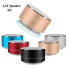 A10 Mini Wireless Bluetooth Speaker with LED TF Card USB FM Wireless Portable Subwoofer Loudspeakers for Phone PC MP3 in Box