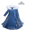 Frozen Princess Aisha Skirt Autumn Winter Clothing Children039s Dress Love Sand Queen Girl2577993