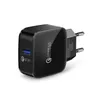 QC3.0 Fast Wall Charger Quick Charge Fast Charging 5V 2.4A Travel Power Adapter Home US EU Dock For Samsung S10 Huawei XIAOMI